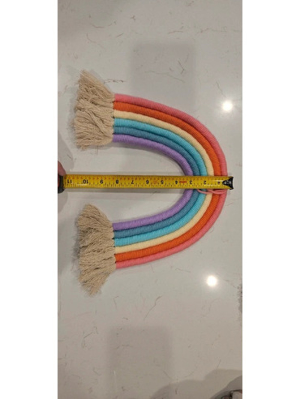 Two rainbow props for newborn photography